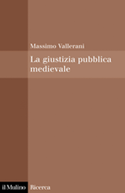 Cover Medieval Public Justice