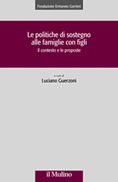 Cover Le politiche di sostegno alle famiglie con figli