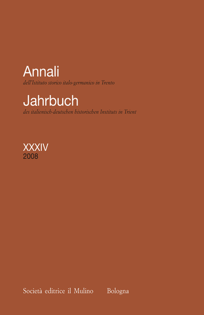 Cover Annali XXXIV, 2008