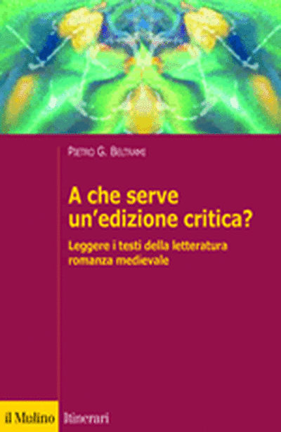 Cover A che serve un'edizione critica?