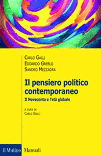 Cover Il pensiero politico contemporaneo