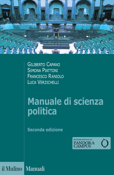 Il Mulino Volumi Giliberto Capano Simona Piattoni Francesco Raniolo Luca Verzichelli Manuale Di Scienza Politica