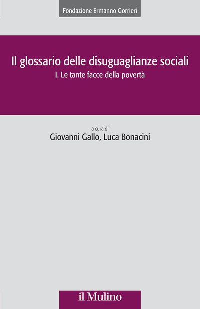 Cover Il glossario delle disuguaglianze sociali 